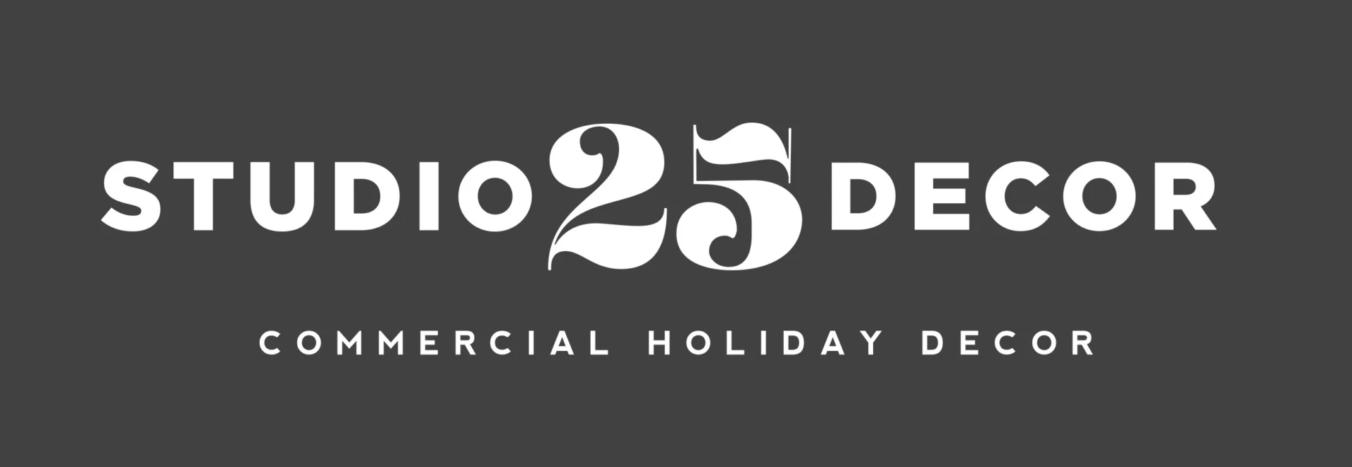Studio 25 Decor, commercial holiday decor